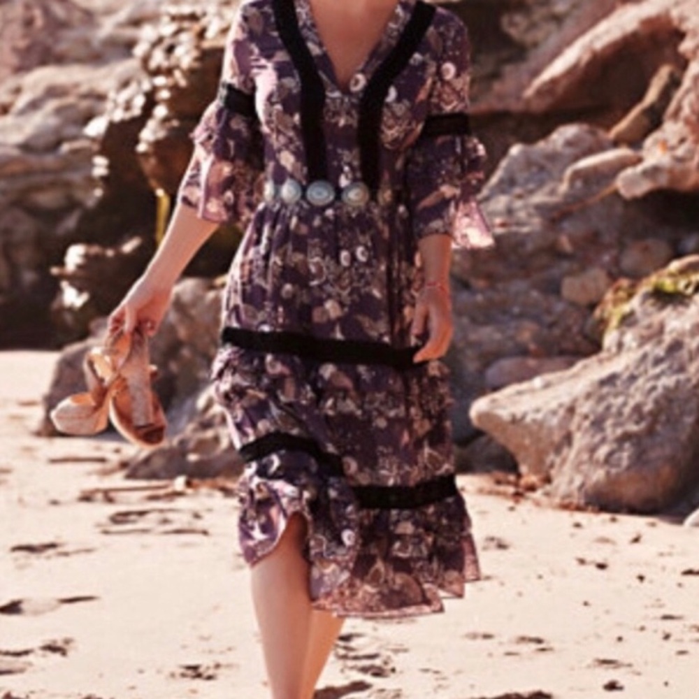 New York and Company paisley dress